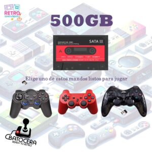 Disco duro Batocera 500GB + 1 control
